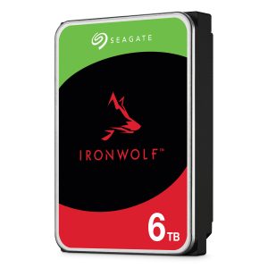 Seagate IronWolf 6TB 3.5 Zoll SATA 6Gb/s Interne CMR NAS Festplatte