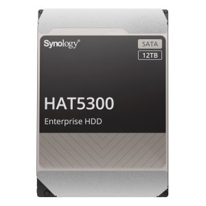 Synology HAT5300 12TB 3.5 Zoll SATA 6Gb/s – interne Enterprise Festplatte (HAT5300-12T)