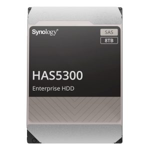 Synology HAS5300 HDD 8TB 3.5 Zoll SAS 12Gb/s – interne Festplatte (HAS5300-8T)
