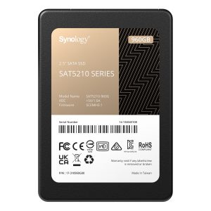 Synology SAT5210 SSD 960GB 2.5 Zoll SATA 6Gb/s – interne Solid-State-Drive (SAT5210-960G)