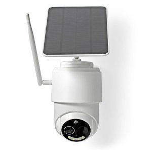 Nedis SmartLife Außenkamera Wi-Fi | Full HD 1080p | Pan tilt | IP65| 5 V DC | mit Bewegungssensor | Nachtsicht |