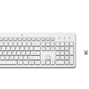 HP 230 wireless mouse keyboard combo, white, DE