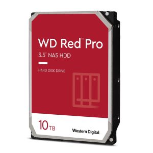Western Digital WD Red Pro 10TB 3.5 Zoll SATA 6Gbit/s – interne NAS Festplatte (CMR)