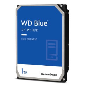 Western Digital WD Blue Desktop 1TB 3.5 Inch 7200 U/m SATA 6Gb/s – Internal PC Hard Drive (CMR)