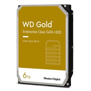 Western Digital WD Gold 6TB 3.5 Inch SATA 6Gb/s – Internal Enterprise Hard Drive