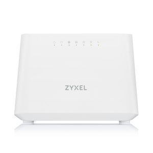 Zyxel DX3301-T0-DE01V1F DSL WiFi 6 Modem Router AX1800 Dual-Band, VDSL2 bis zu 100 Mbit/s, 4x GbE LAN