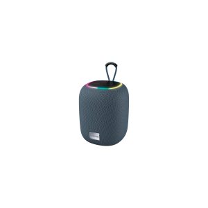 Canyon Tragbarer kabelloser Bluetooth-Lautsprecher BSP-8 10W Leistung, RGB-Hintergrundbeleuchtung, TWS-Funktion für Surround-Stereoklang