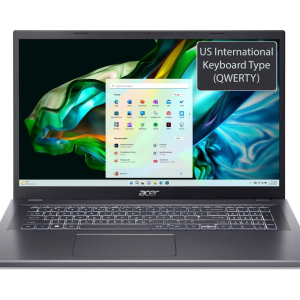Acer Aspire 5 (A517-58M-562U) 17,3″ Full-HD IPS, i5-1335U, 16GB RAM, 512GB SSD, Windows 11, US International Keyboard (QWERTY)
