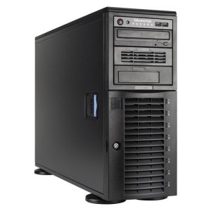 bluechip SERVERline T30328a Silent/Quiet-Server, Tower, Intel® Xeon® E-2324G Prozessor / 3.10 GHz, 16 GB DDR4, 2 x 960 G