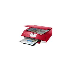Canon PIXMA TS8352a – 3in1 Multifunktionsdrucker rot A4, Drucken, Kopieren, Scannen