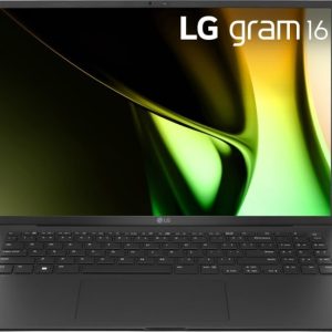 LG gram 16 (2024) schwarz, Core Ultra 5 125H, 8GB RAM, 512GB SSD, DE