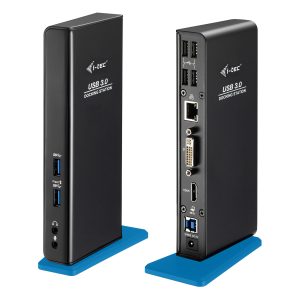 i-tec USB 3.0 Dual Docking Station [1x DVI, 1x HDMI, 2x USB 3.0, 4x USB 2.0]