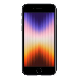 Apple iPhone SE (2022) 128GB Dual-SIM Midnight [11,94cm (4,7″) IPS LCD Display, iOS 15, 12MP Kamera]