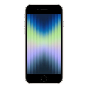 Apple iPhone SE (2022) 128GB Dual-SIM Starlight [11,94cm (4,7″) IPS LCD Display, iOS 15, 12MP Kamera]