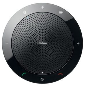 Jabra Speak 510+ Freisprecheinrichtung Konferenzsystem, Kabellos, Bluetooth, inkl. Link 370, Optimiert für Skype for Business