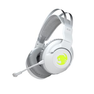 Roccat Elo 7.1 Air White Kabelloses Surround-Sound RGB-Gaming-Headset