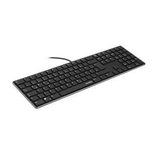 Speedlink RIVA Slim Metal Scissor Keyboard, schwarz – DE Layout