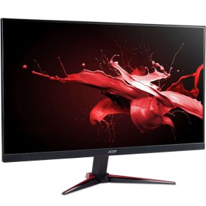 Acer Nitro VG0 (VG240YEbmiix) 23.8″ Full HD Gaming Monitor 60.5 cm (23.8 inches), IPS, 4ms(GTG), 1ms(VRB), 100Hz HDMI/DP, 1x VGA, 2x HDMI, Audio In/Out
