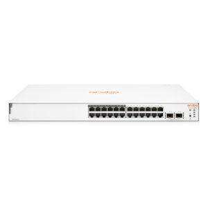Aruba Instant On 1830 26-Port PoE+ Switch [24x Gigabit-LAN, 2x SFP, PoE+ 195W]