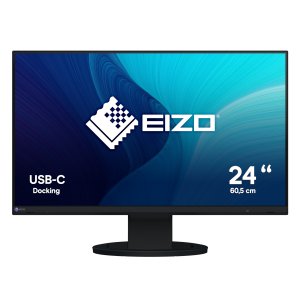 Eizo FlexScan EV2480-BK – IPS panel, height adjustment, USB-C