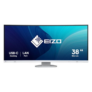 Eizo FlexScan EV3895-WT – LED, Curved IPS-Panel, UWQHD, USB-C