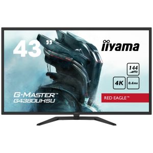 iiyama G-Master G4380UHSU-B1 Gaming Monitor – 108 cm (42.5 Zoll), 4K, AMD FreeSync Premium