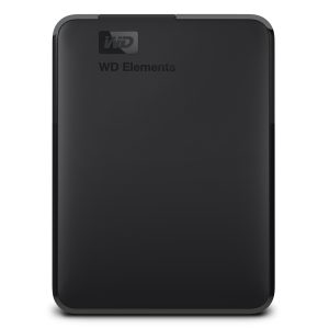 WD Elements Portable 2TB Black External Hard Drive, USB 3.2 Gen 1×1