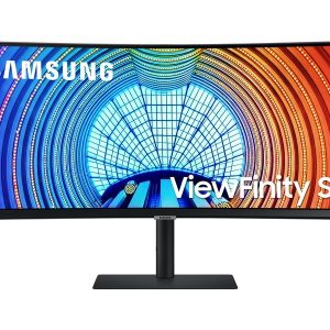 Samsung ViewFinity S6 S34A650UBU – S65UA Series – LCD monitor – curved – 86.4 cm (34″) – HDR