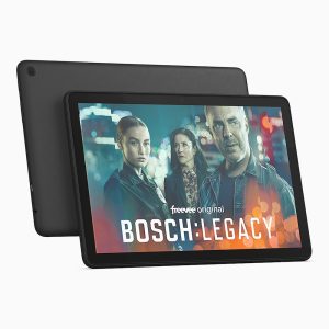 Amazon Fire HD 10 Tablet 2023 – für Entspannung optimiert, 10,1-Zoll-Full-HD-Display, Octa-Core-Prozessor, 3 GB RAM, bis zu 13 Stunden Akkulaufzeit, 32 GB, schwarz, mit Werbung