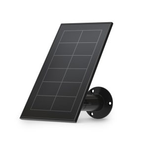 Arlo Solarpanel (schwarz) – Solarladegerät mit magnetischem Ladekabel