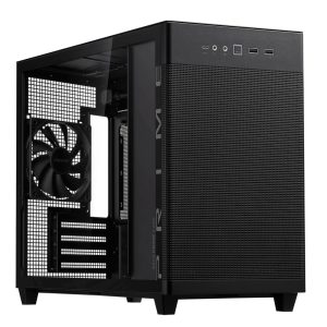 ASUS Prime AP201 mATX Gaming Gehäuse mit Seitenfenster schwarz