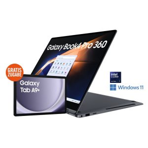 Galaxy Book4 Pro 360 16″WQXGA+ Ultra 5 125H 16/512GB SSD Win11 +Tab A9+