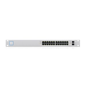 Ubiquiti 24-Port 250W Managed Switch 24x Gigabit Ethernet (24x PoE+, max. 250W), 2x 1 Gbit/s SFP