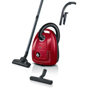 Bosch BGD38RD1H series 4 floor vacuum cleaner with bag red