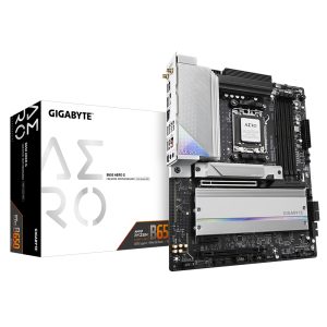 GIGABYTE B650 AERO G ATX Mainboard Sockel AM5 HDMI/DP/USB-C/WIFI6E/BT