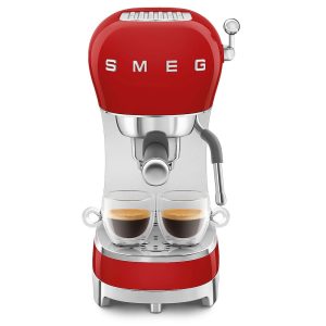 SMEG ECF02RDEU 50s Style Espresso-Kaffemaschine Rot