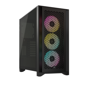 Corsair iCUE 4000D RGB AIRFLOW schwarz | PC-Gehäuse