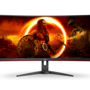 AOC CU34G2XE/BK Gaming Monitor – Curved, WQHD, 144 Hz