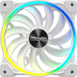 Alpenföhn Wing Boost 3 ARGB High Speed White Edition – 120mm Gehäuselüfter