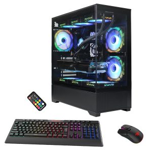 Hyrican Vista AB 7295 Gaming PC Intel Core i7-14700KF (Wasserkühlung), 32GB DDR5 RAM, 2TB M.2 SSD, NVidia 4070 Ti SUPER (16GB GDDR6X), Z790 WIFI, Wind