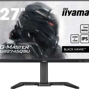 Iiyama G-MASTER GB2745QSU-B1 Gaming Monitor – QHD, 100Hz