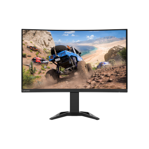 Lenovo G32qc-30 Gaming Monitor – QHD, Curved, 165Hz, FreeSync