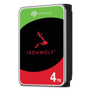 Seagate IronWolf 4TB 256MB 3.5 Zoll SATA 6Gb/s Interne CMR NAS Festplatte