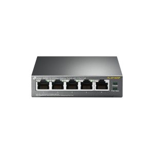 TP-Link 5-Port Desktop Switch (TL-SF1005P) [100 Mbit/s, Auto MDI/MDIX, 1x PoE]