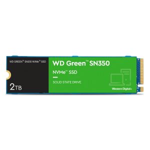 WD Green SN350 NVMe SSD 2TB M.2 2280 PCIe 3.0 x4 – internes Solid-State-Module