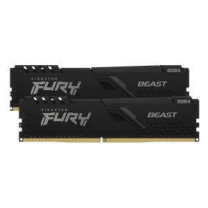 Kingston FURY Beast Schwarz 16GB Kit (2x8GB) DDR4-3600 CL17 UDIMM Gaming Arbeitsspeicher