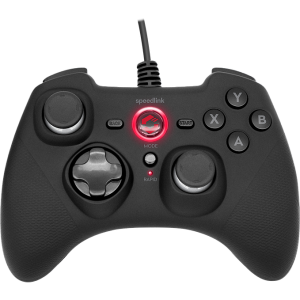 Speedlink RAIT Gamepad – for PC/PS3/Switch/OLED, rubber-black