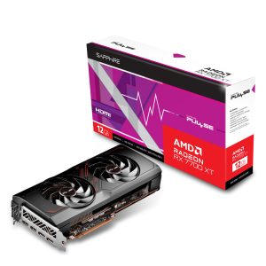 SAPPHIRE PULSE AMD Radeon RX 7700 XT Gaming Grafikkarte – 12GB GDDR6, 1x HDMI, 3x DP