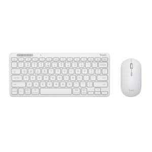 Trust Lyra Wireless Keyboard & Mouse White DE