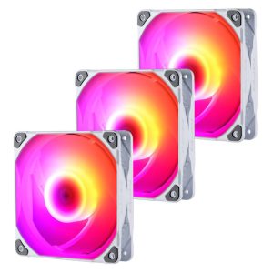 Phanteks M25-120 PWM D-RGB weiß 3er-Pack | Gehäuselüfter